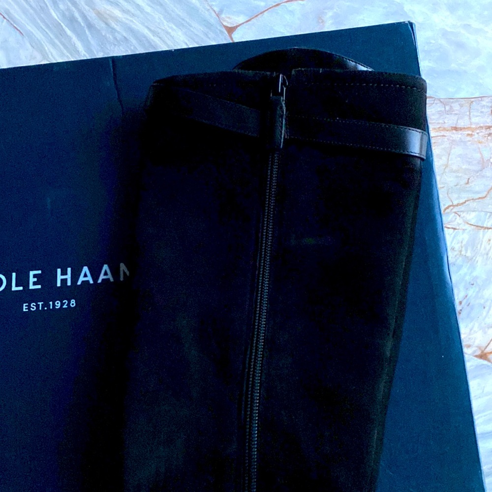 Cole Haan Original Grand Tall Boots Leather‎ Suede  Size 6.5 - Picture 9 of 10